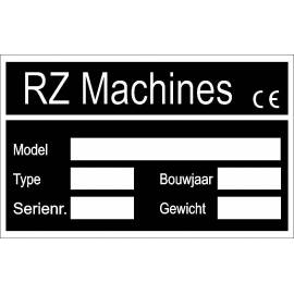 machineplaatje RZ2